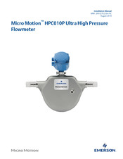 Emerson Micro Motion HPC010P Installation Manual