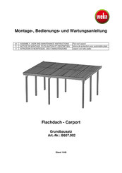 Weka B607.002 Assembly, User And Maintenance Instructions