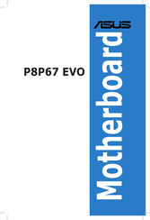 Asus P8P67 EVO Manual