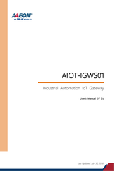 Asus Aaeon AIOT-IGWS01 User Manual