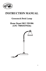 HAMPTON BAY 520 806 Instruction Manual