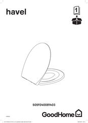 GoodHome havel 5059340081403 Installation Instructions Manual