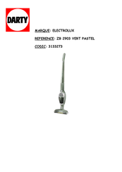 Electrolux 3133273 Manual