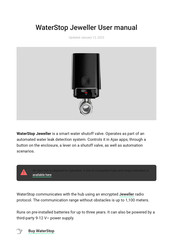 AJAX Systems WaterStop Jeweller User Manual