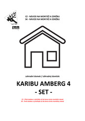 Karibu AMBERG 4 Manual