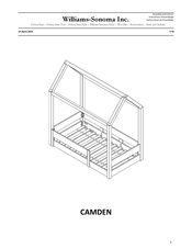 Williams-Sonoma CAMDEN Assembly Instructions Manual