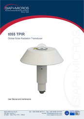 SIAP+MICROS t055i TPIR-12 User Manual And Maintenance
