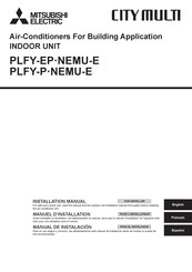 Mitsubishi Electric PLFY-EP18NEMU-E Installation Manual