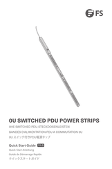 FS PDU-L6324I-VSW Quick Start Manual