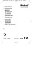 Einhell Global 44.125.00 Operating Instructions Manual