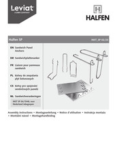 CRH Leviat HALFEN SP-SPA-1-07 Assembly Instructions Manual