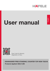 Häfele HDW-T5531B User Manual
