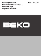Beko WMB 71241 PTLC Manual