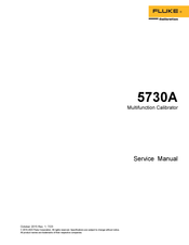 Fluke Calibration 5730A Service Manual