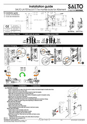 Salto LA1T07 Series Installation Manual