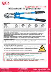 BGS technic 914 Instruction Manual