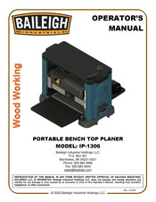 Baileigh Industrial IP-1306 Operator's Manual