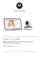 Motorola Smart Nursery 7 User Manual
