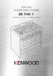 Kenwood CK 740/1 Instructions For Use Manual