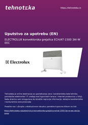 Electrolux ECH/AT-1500 3AI-W EEC User Manual