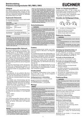 Euchner NB01 Operating Instructions Manual