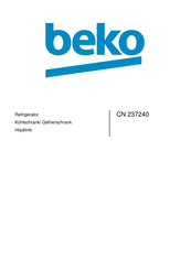 Beko CN 237240 Manual