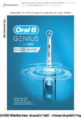 Braun Oral-B GENIUS 9000N Manual