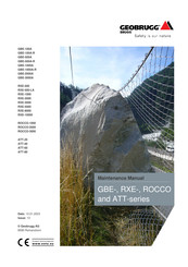 Geobrugg RXE-500-LA Maintenance Manual