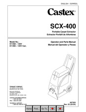 Tennant 611466 Operator And Parts Manual
