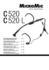 MicroMic C 520 User Instructions