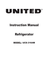 UNITED UCS-3164M Instruction Manual