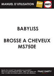 BaByliss MS750E Manual