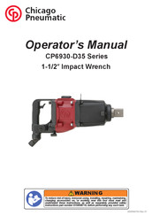 Chicago Pneumatic CP6930-D35 Series Operator's Manual