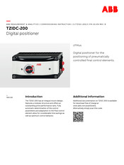 Abb cFMus TZIDC-200 Manual