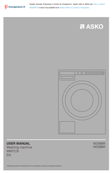 Asko W2086R User Manual