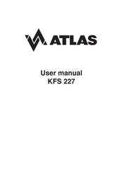 Atlas KFS 227 User Manual