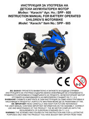 Moni SPP-605 Instruction Manual