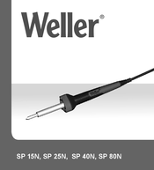 Weller SP 15N Manual