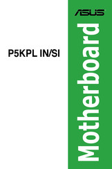 Asus P5KPL IN/SI Manual
