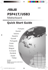 Asus P5P41T USB3 Quick Start Manual