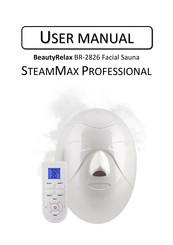 BeautyRelax STEAMMAX PROFESSIONAL BR-2826 User Manual