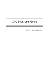 Shuttle X81 Series User Manual