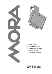 Mora OV 647 GX Manual
