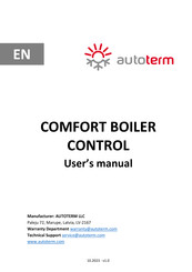 AUTOTERM COMFORT BOILER CONTROL User Manual