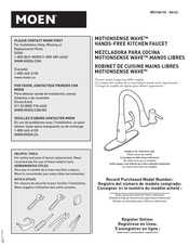 Moen MOTIONSENSE WAVE 7864EW Manual