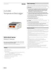 Autonics SCM-USU2I Product Manual