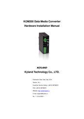 KYLAND KOM200 Hardware Installation Manual
