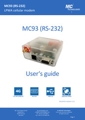 MC Technologies MC93 User Manual