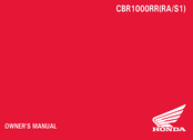 Honda CBR1000RR 2018 Owner's Manual