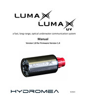 HYDROMEA LUMAX UV Manual